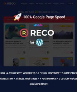 Reco – Minimal Theme for Freebies