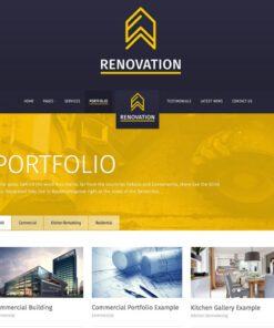 Renovation – Construction Company Theme