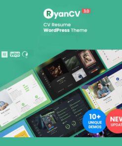 RyanCV – Resume WordPress Theme