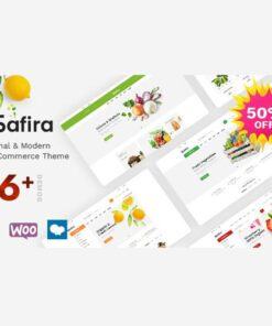 Safira – Food & Organic WooCommerce WordPress Theme