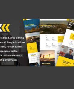Samatex – Industrial WordPress Theme + Woocommerce