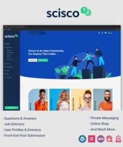 Scisco – Questions and Answers WordPress Theme