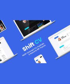 ShiftCV – Blog  Resume  Portfolio  WordPress