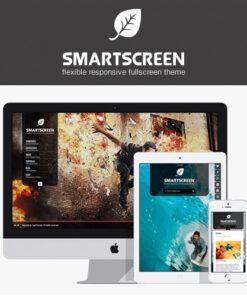 SmartScreen fullscreen responsive WordPress theme