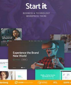Start It – Technology & Startup WordPress Theme