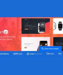 Startup Company – WordPress Theme for Business & Technology