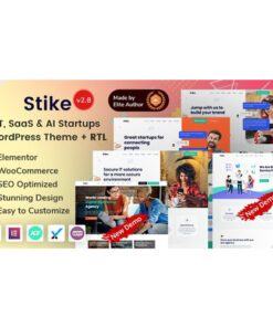Stike – Technology & SEO IT Startup WordPress Theme