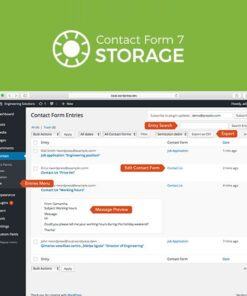 Storage for Contact Form CF7