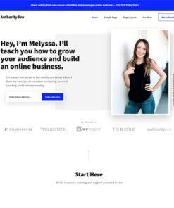 StudioPress Authority Pro Genesis WordPress Theme