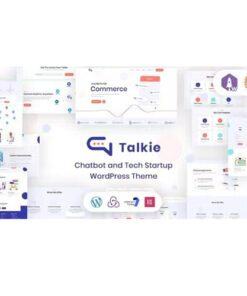 Talkie – Chatbot and Tech Startup WordPress Theme