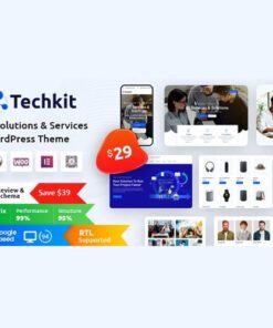 Techkit – Technology & IT Solutions WordPress Theme