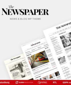 The Newspaper – Magazine Editorial WordPress Theme