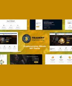Tradent – Cryptocurrency, Bitcoin WordPress Theme