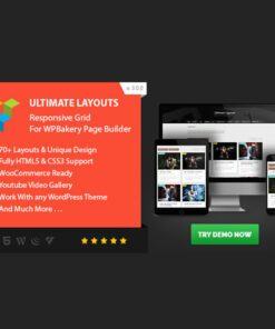 Ultimate Layouts – Responsive Grid & Youtube Video Gallery – Addon For WPBakery Page Builder