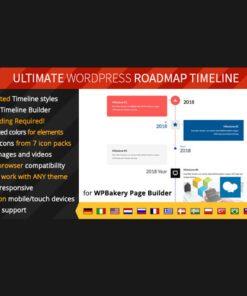 Ultimate Roadmap Timeline – Responsive WordPress Timeline plugin