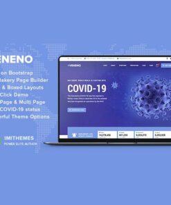Veneno – Coronavirus Information WordPress Theme