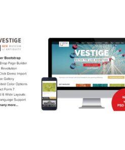 Vestige – Museum Responsive WordPress Theme