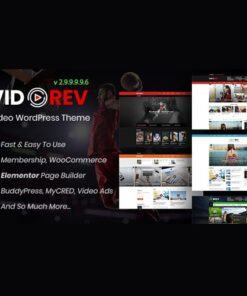 VidoRev – Video WordPress Theme