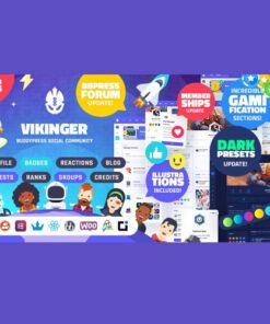 Vikinger – BuddyPress and GamiPress Social Community