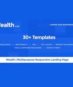 Wealth – Multi-Purpose Landing Page WordPress Theme