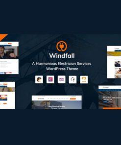 Windfall – Electrician Services WordPress Theme