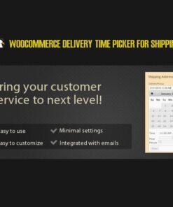 WooCommerce Delivery Time Picker for Shipping