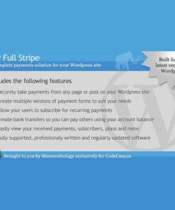 WP Full Stripe – Subscription and payment plugin for WordPress