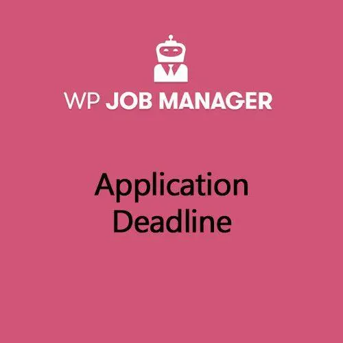 WP Job Manager Application Deadline Addon