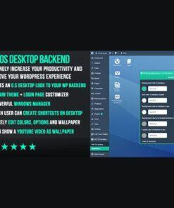 WP OS Desktop Backend – More than a WordPress Admin Theme