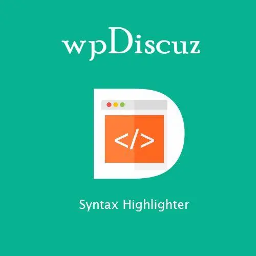 wpDiscuz – Syntax Highlighter