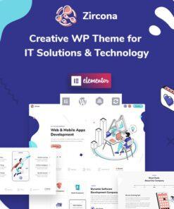 Zircona – IT Solutions & Technology WordPress Theme