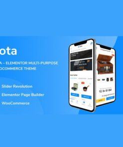 Zota – Elementor Multi-Purpose WooCommerce Theme