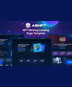 Aenft – NFT Minting Collection WordPress Theme