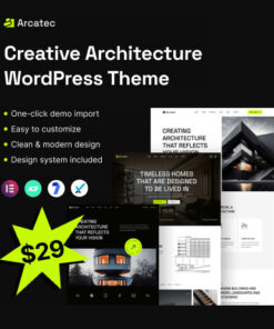 Arcatec – Architecture and Interior WordPress Theme