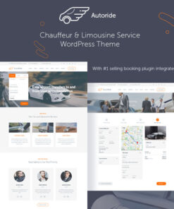 AutoRide – Chauffeur Limousine Booking WordPress Theme