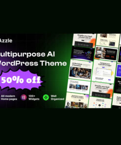 Azzle – SaaS & Tech Startup Elementor WordPress Theme