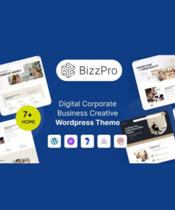 Bizzpro – Digital Corporate Business Creative WordPress Theme Multipurpose
