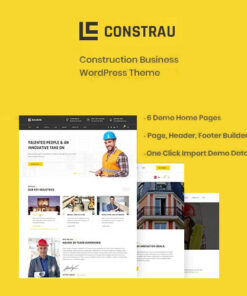 Constrau – Construction Business WordPress Theme