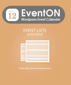EventOn Event Lists: Ext