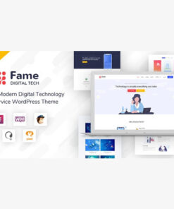 Fame – Digital Technology/Service WordPress Theme
