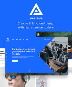 Harizma – Modern Creative Agency WordPress Theme