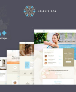 Helen’s Spa – Beauty Spa, Health Spa & Wellness WordPress Theme