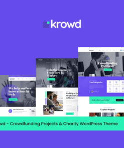 Krowd – Crowdfunding & Charity WordPress Theme