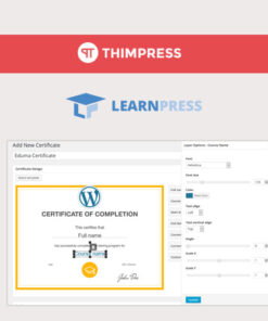 LearnPress – Certificates
