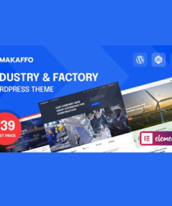 Makaffo | Industry & Factory WordPress Theme