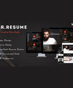 Morgan – Resume, vCard, Personal, Profile and Portfolio WP Theme