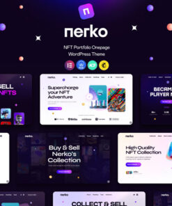 Nerko – NFT Portfolio WordPress Theme