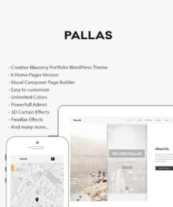 Pallas – Creative Multi-Purpose WordPress Theme