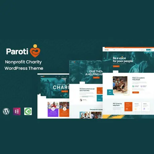 Paroti – Nonprofit Charity WordPress Theme
