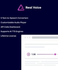 Real Voice – AI Text to Speech Plugin for WordPress